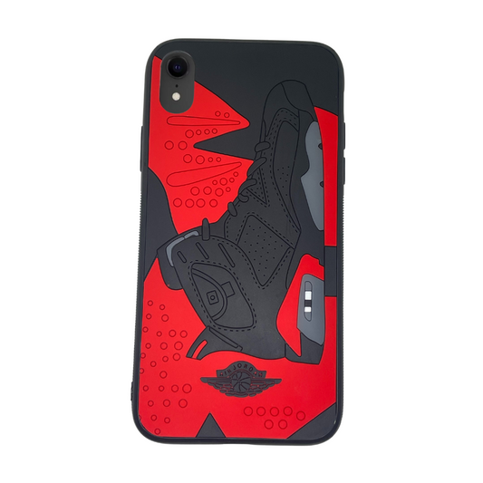 iPhone Xr Red 3D modern shoe case