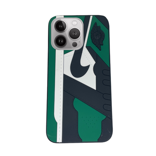 iPhone 14 Pro Green 3D old school shoe case