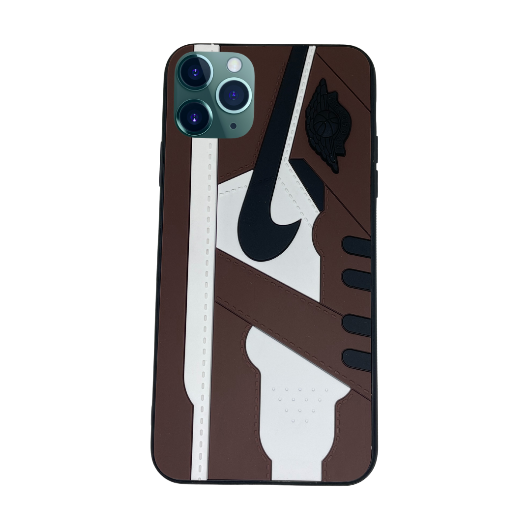 iPhone 11 Pro Max Brown 3D old school shoe case