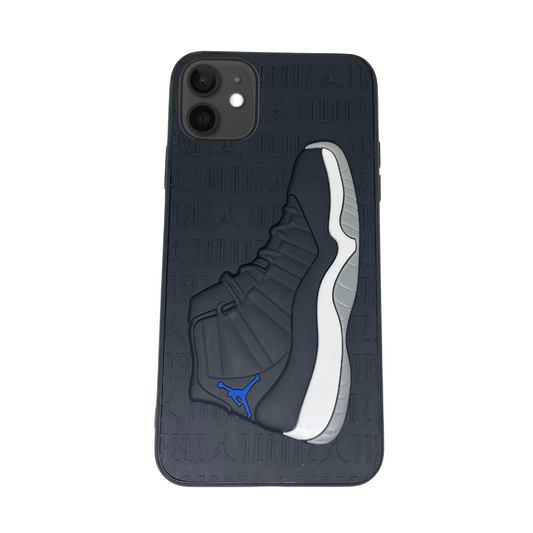 iPhone 12 Black 3D retro shoe case