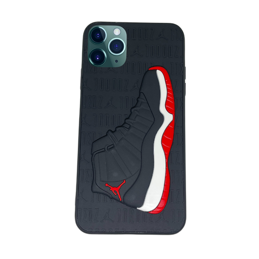 iPhone 12 Pro Max Red 3D retro shoe case