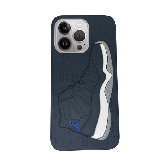 iPhone 14 Pro Black 3D retro shoe case