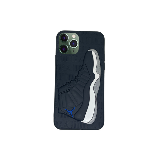 iPhone 11 Pro Black 3D retro shoe case