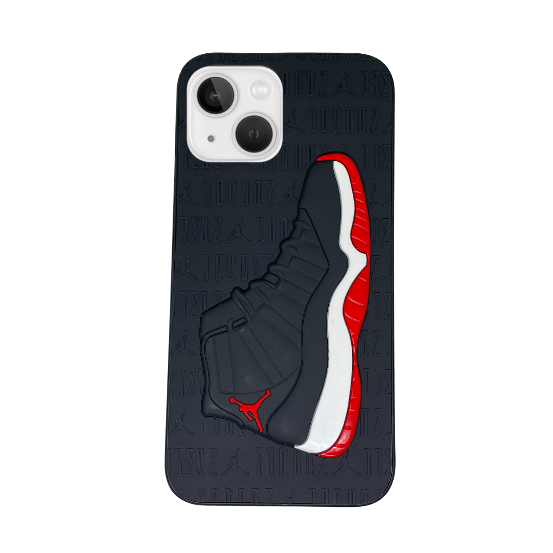 iPhone 14 Red 3D retro shoe case