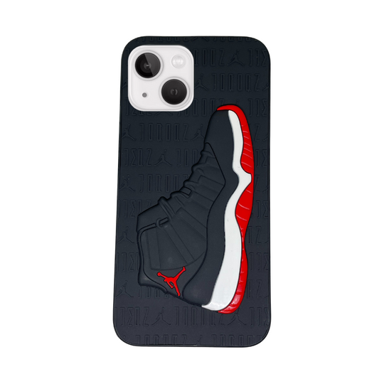 iPhone 14 Red 3D retro shoe case