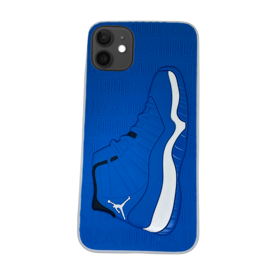 iPhone 11 Blue 3D retro shoe case