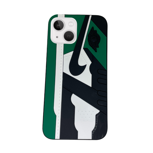 iPhone 13 Green 3D old school shoe case